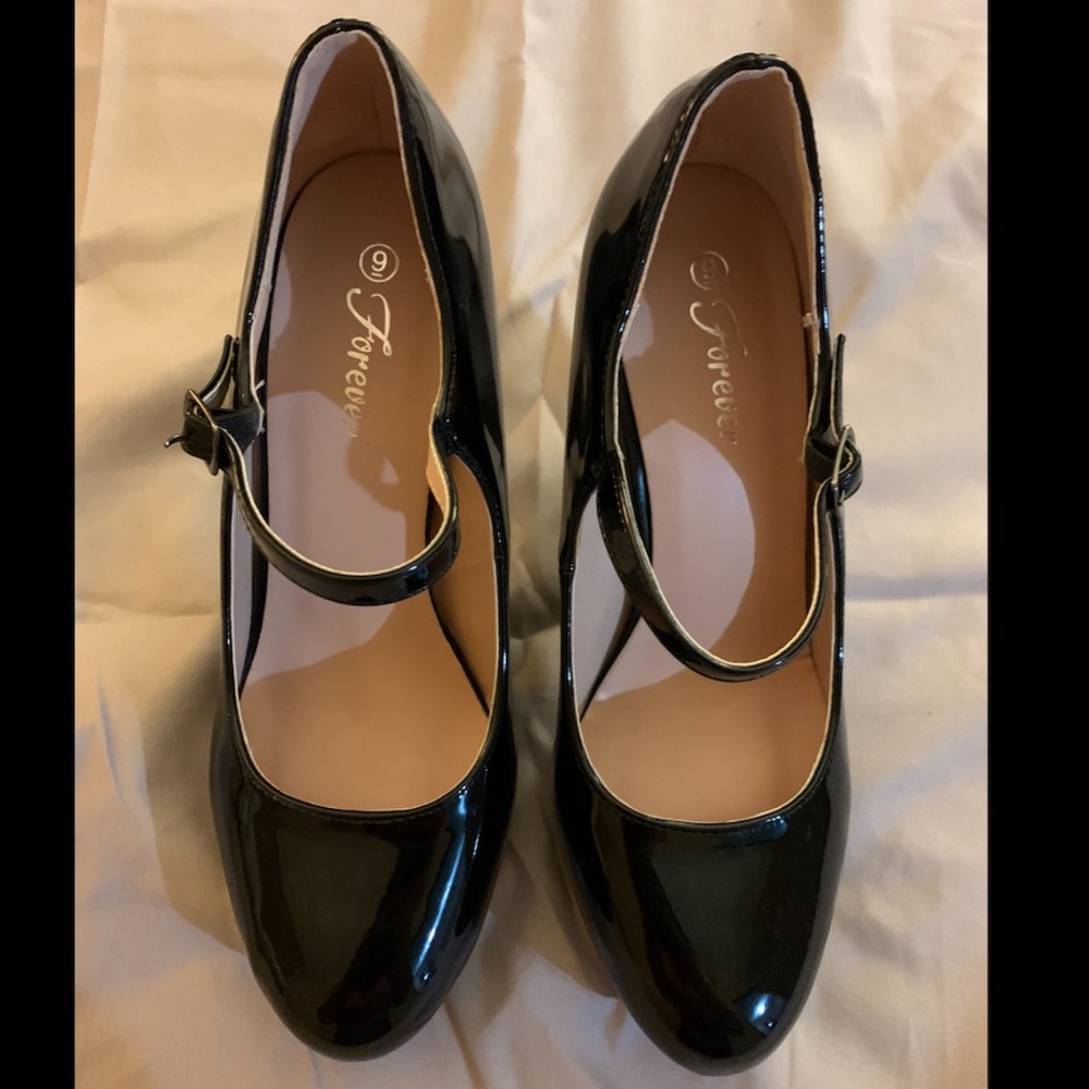 Forever Link Riley Mary Jane Platform Pump 9